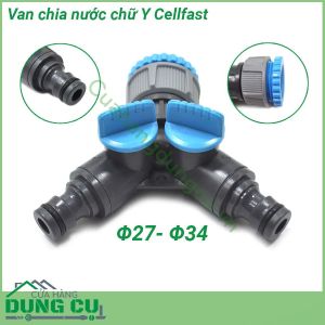 Van chia nước chữ Y cao cấp Cellfast 27mm-34mm