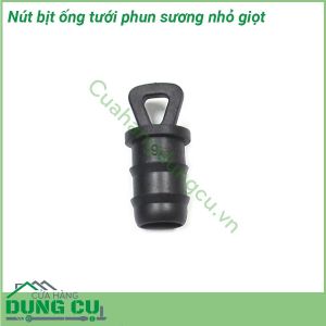 Nút bít ống mềm tưới phun mưa, nhỏ giọt 16mm