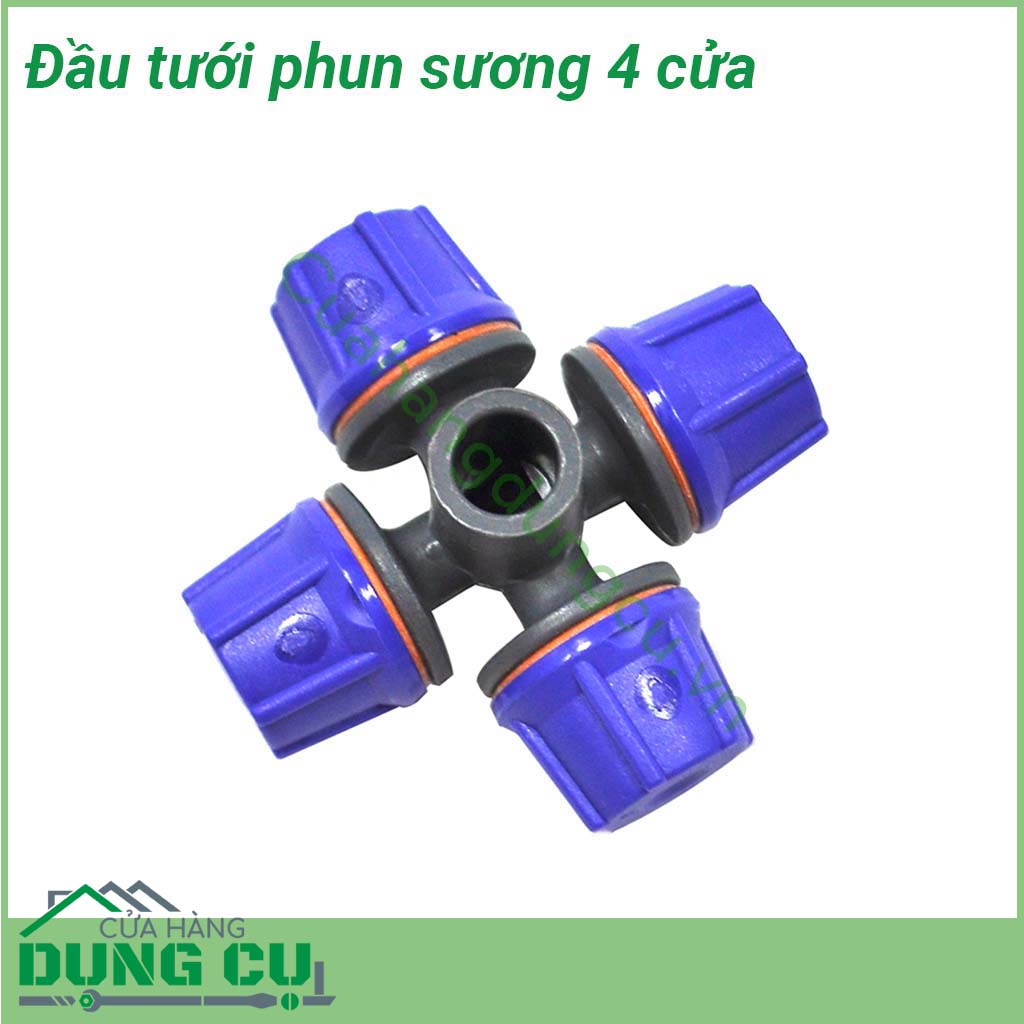 Đầu tưới phun sương 4 cửa Rivulis