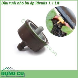 Đầu tưới nhỏ giọt bù áp Rivulis 1.1L