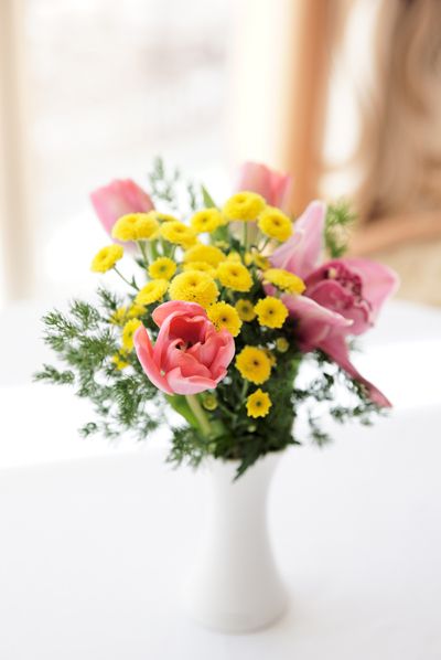 Bỏ túi cách cắm hoa cúc trang trí tết